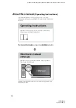 Preview for 6 page of Sony BRAVIA XBR-55X855A Operating Instructions Manual