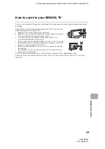 Предварительный просмотр 29 страницы Sony BRAVIA XBR-55X855A Operating Instructions Manual