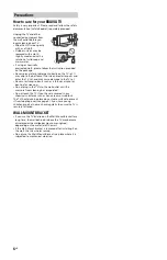 Preview for 6 page of Sony Bravia XBR-55X900C Reference Manual