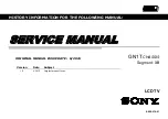 Sony Bravia XBR-55X900C Service Manual предпросмотр