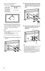 Preview for 8 page of Sony BRAVIA XBR-55X950H Reference Manual