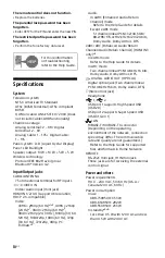 Preview for 10 page of Sony BRAVIA XBR-55X950H Reference Manual