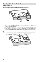 Preview for 16 page of Sony Bravia XBR-65X800G Setup Manual