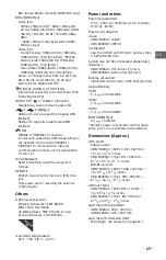 Preview for 27 page of Sony Bravia XBR-65X930C Reference Manual