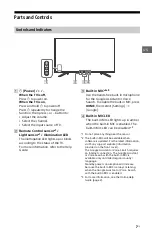 Предварительный просмотр 7 страницы Sony Bravia XBR-65Z9F Reference Manual