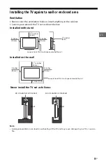 Предварительный просмотр 15 страницы Sony Bravia XBR-65Z9F Reference Manual