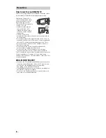 Preview for 6 page of Sony Bravia XBR-75X910C Reference Manual