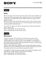 Preview for 43 page of Sony Bravia XBR-75X910C Reference Manual