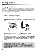 Preview for 6 page of Sony BRAVIA XBR MBT-WZ5 Operating Instructions Manual