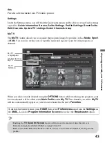 Preview for 43 page of Sony BRAVIA XBR MBT-WZ5 Operating Instructions Manual