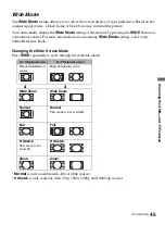 Preview for 45 page of Sony BRAVIA XBR MBT-WZ5 Operating Instructions Manual