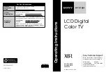 Preview for 56 page of Sony BRAVIA XBR MBT-WZ5 Operating Instructions Manual