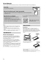 Preview for 2 page of Sony BRAVIA XR-42A9 K Series Reference Manual