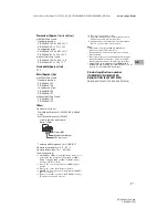 Preview for 7 page of Sony BRAVIA XR-42A9 K Series Reference Manual