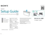 Sony BRAVIA XR-42A90K Setup Manual предпросмотр