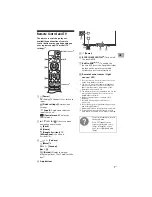 Предварительный просмотр 18 страницы Sony BRAVIA XR-42A90K Setup Manual