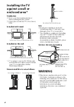 Предварительный просмотр 29 страницы Sony BRAVIA XR-42A90K Setup Manual