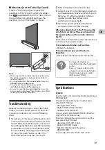 Предварительный просмотр 5 страницы Sony BRAVIA XR 55X9 K Series Reference Manual