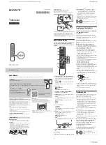 Preview for 1 page of Sony BRAVIA XR-55X90J Reference Manual