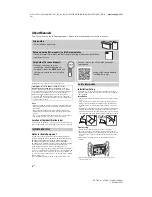 Предварительный просмотр 2 страницы Sony Bravia XR-65X9 J Series Reference Manual