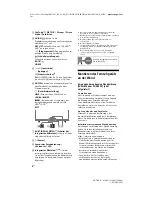 Предварительный просмотр 36 страницы Sony Bravia XR-65X9 J Series Reference Manual