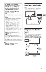 Предварительный просмотр 5 страницы Sony BRAVIA XR-75Z9J Reference Manual