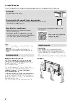 Предварительный просмотр 2 страницы Sony BRAVIA XR-75Z9K Reference Manual