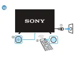 Предварительный просмотр 10 страницы Sony Bravia XR-77A80CK Setup Manual