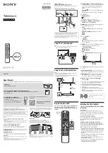 Preview for 1 page of Sony Bravia XR-85Z9J Reference Manual