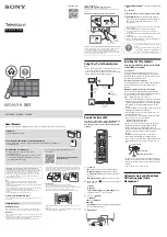 Предварительный просмотр 1 страницы Sony BRAVIA XR Reference Manual