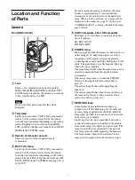 Preview for 7 page of Sony BRC-H800 Operating Instructions Manual