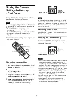 Preview for 48 page of Sony BRC-X1000/H800 Operation Instructions Manual