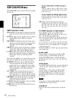 Preview for 32 page of Sony BRC-Z330 Operating Instructions Manual