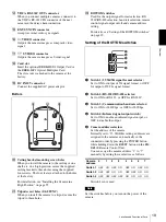 Preview for 19 page of Sony BRC-Z700 - CCTV Camera Operating Instructions Manual