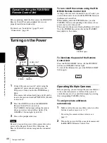 Preview for 46 page of Sony BRC-Z700 - CCTV Camera Operating Instructions Manual