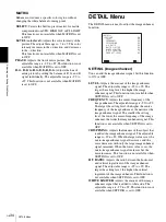 Preview for 34 page of Sony BRCH900 Operating Instructions Manual