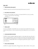 Sony BRCH900 Specification Sheet preview