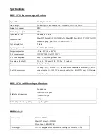 Предварительный просмотр 6 страницы Sony BRCH900 Specification Sheet