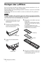 Preview for 84 page of Sony BRIGHTERA VPL-FH30 Quick Reference Manual