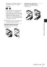 Preview for 15 page of Sony BrightEra VPL-SW526M Operating Instructions Manual