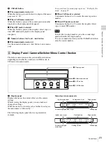 Предварительный просмотр 23 страницы Sony BRS-200 Operating Instructions Manual