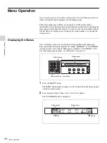 Предварительный просмотр 46 страницы Sony BRS-200 Operating Instructions Manual