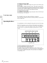 Предварительный просмотр 48 страницы Sony BRS-200 Operating Instructions Manual