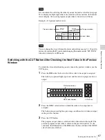 Предварительный просмотр 67 страницы Sony BRS-200 Operating Instructions Manual