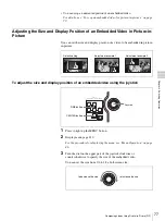 Предварительный просмотр 77 страницы Sony BRS-200 Operating Instructions Manual