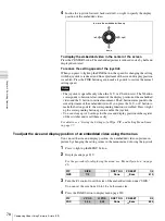 Предварительный просмотр 78 страницы Sony BRS-200 Operating Instructions Manual