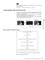 Предварительный просмотр 87 страницы Sony BRS-200 Operating Instructions Manual