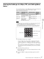 Предварительный просмотр 97 страницы Sony BRS-200 Operating Instructions Manual