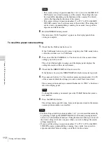 Предварительный просмотр 112 страницы Sony BRS-200 Operating Instructions Manual