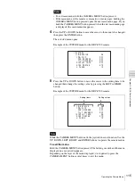 Предварительный просмотр 115 страницы Sony BRS-200 Operating Instructions Manual